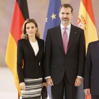 Los Reyes Felipe y Letizia en su primera visita oficial a Alemania como Reyes de España