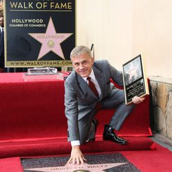 Christoph Waltz recibe su estrella en el Paseo de la Fama de Hollywood 