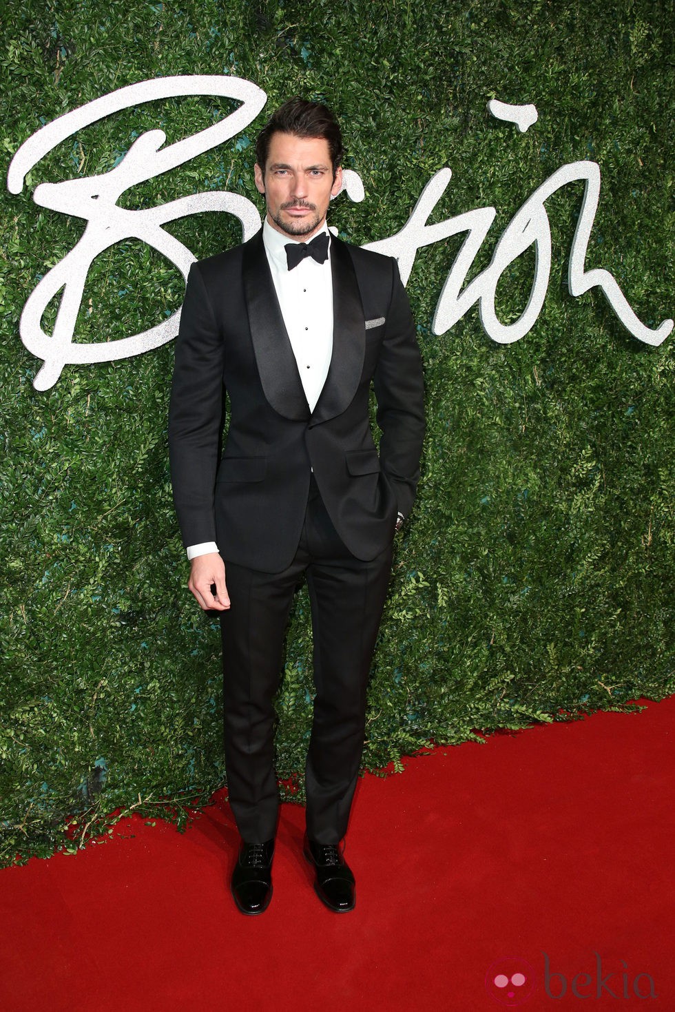 David Gandy acude a los 'British Fashion Awards 2014' en Londres