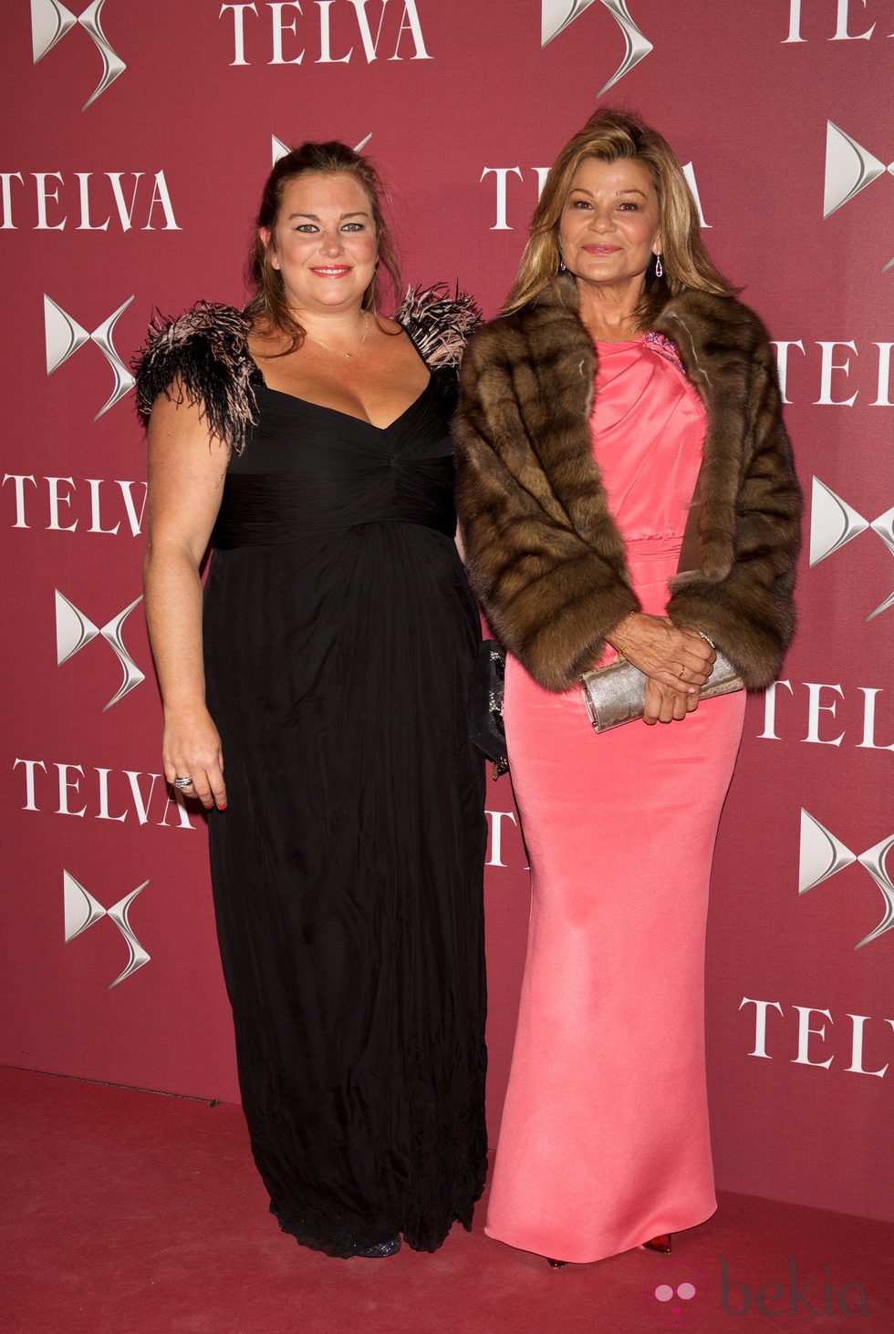 Caritina Goyanes y Cari Lapique en los Premios T de Telva 2014