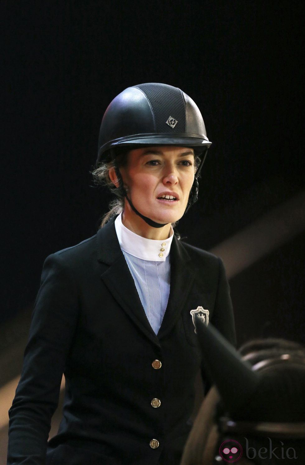 Marta Ortega en el torneo hípico Master Gucci de París