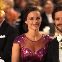 Carlos Felipe de Suecia y Sofia Hellqvist en los Premios Nobel 2014
