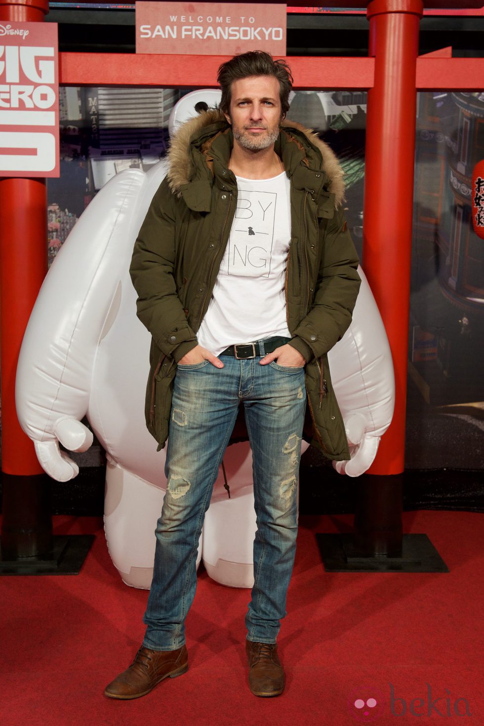 Jesús Olmedo en el estreno de 'Big Hero 6' en Madrid