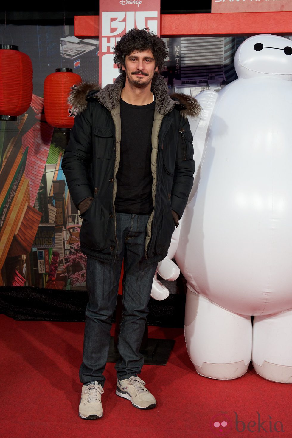 Antonio Pagudo en el estreno de 'Big Hero 6' en Madrid