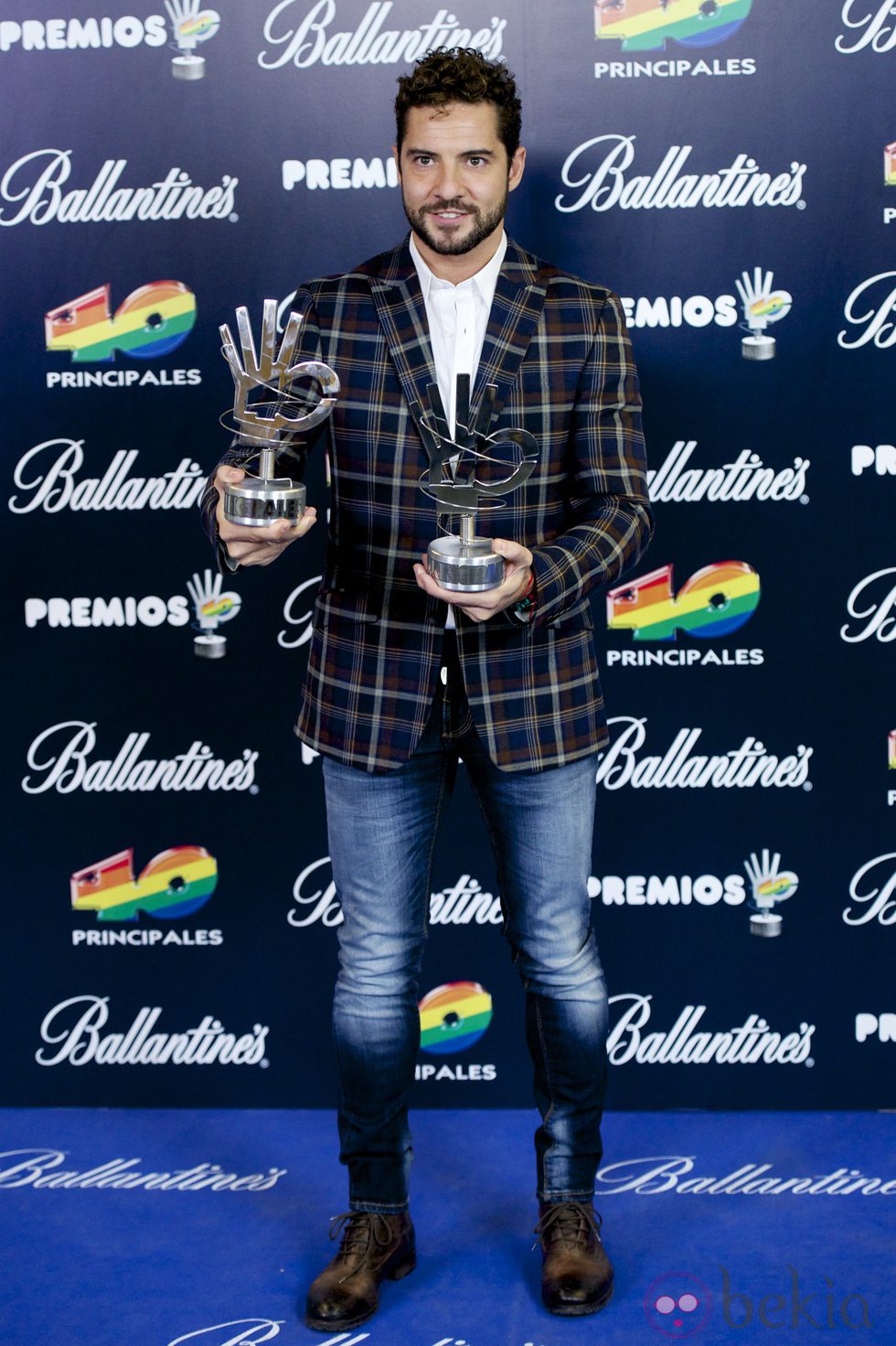 David Bisbal en los Premios 40 Principales 2014