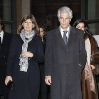 Adolfo Suárez Illana en el funeral de la Duquesa de Alba en Madrid