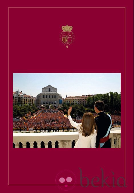 Felicitación de Navidad 2014 de los Reyes Felipe y Letizia