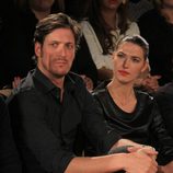 Laura Sánchez con Luis Medina en su pasarela 'We love flamenco' 2015 en Sevilla