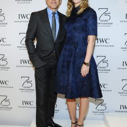Christoph Waltz y Emily Blunt en el Salón de la Alta Relojería de Ginebra