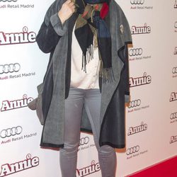 Pilar Castro en la premiere de 'Annie' en Madrid