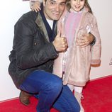 Luis Larrodera en la premiere de 'Annie' en Madrid