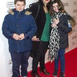 Lucía Etxebarría en la premiere de 'Annie' en Madrid