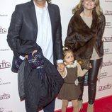 Juan Carmona en la premiere de 'Annie' en Madrid