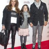 Javier Poty en la premiere de 'Annie' en Madrid