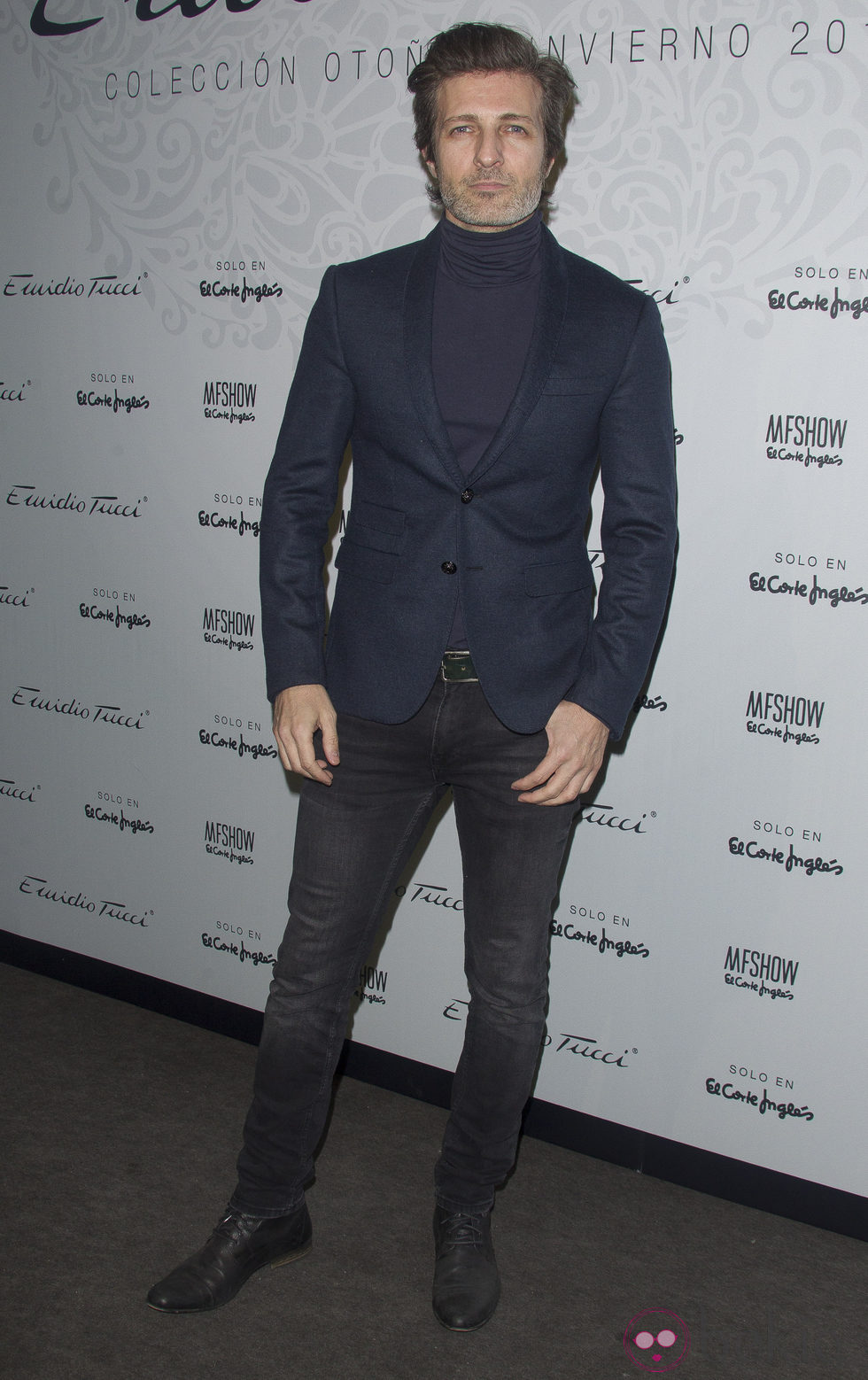 Jesús Olmedo en el desfile de Emidio Tucci de Madrid Fashion Show Men otoño/invierno 2015