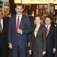 Los Reyes Felipe y Letizia en la inauguración de FITUR 2015