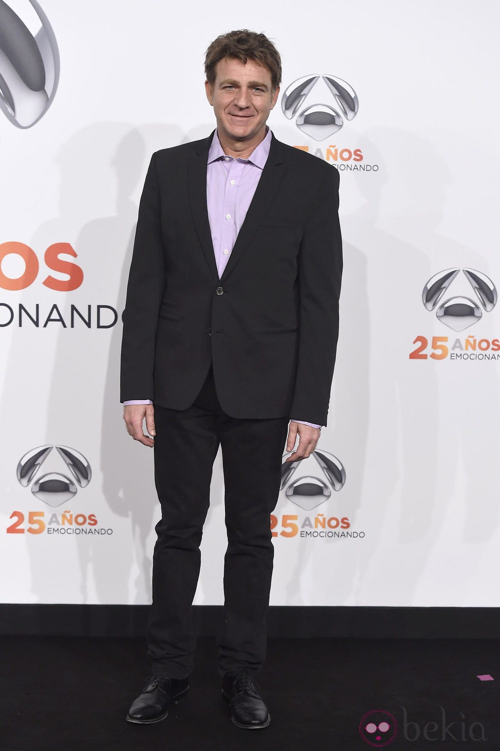 Juanjo Artero en la fiesta del 25 aniversario de Antena 3