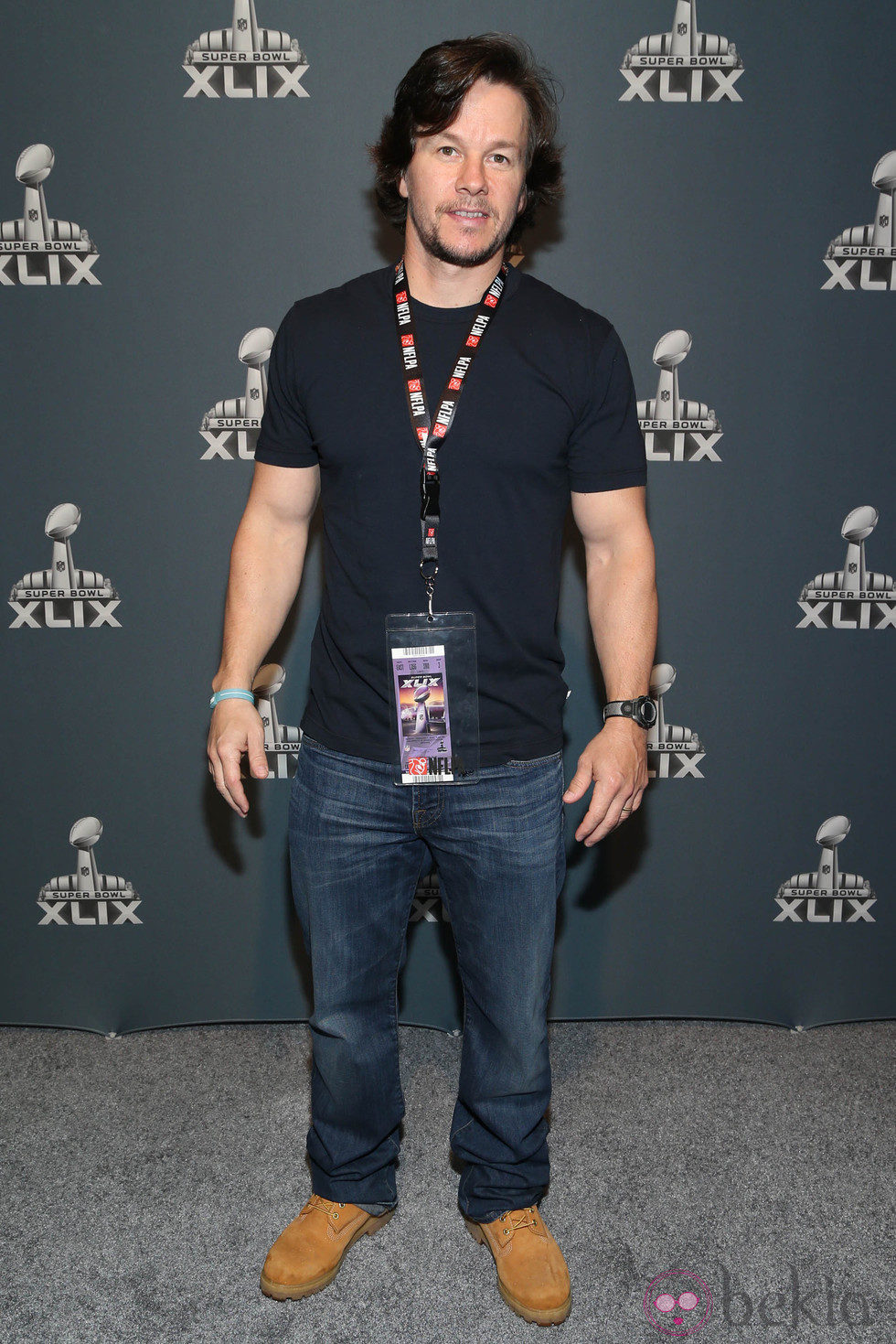 Mark Wahlberg en la Super Bowl 2015