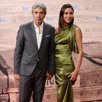 Imanol Arias e Irene Meritxell en el Festival de San Sebastián