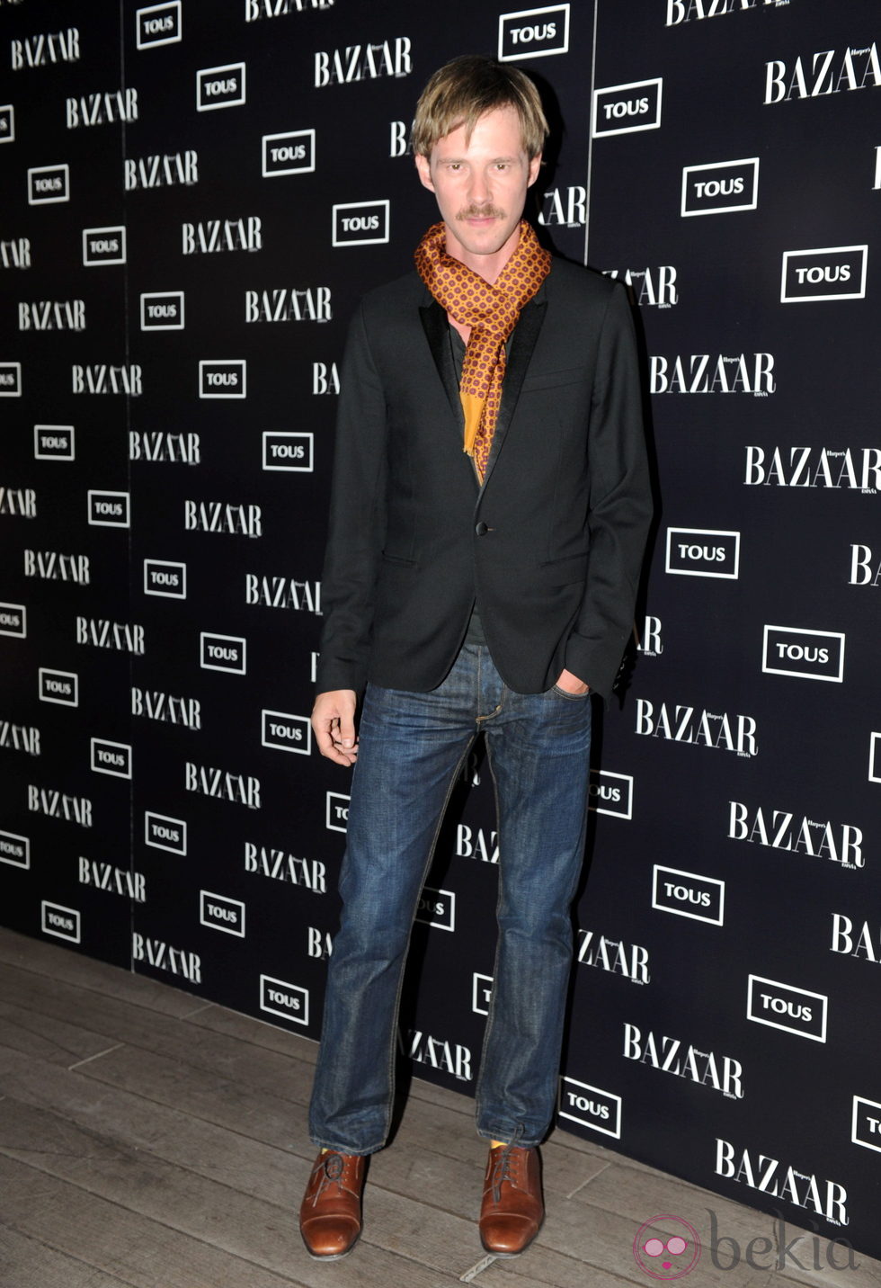 Eloy Azorín en la fiesta Harper's Tous