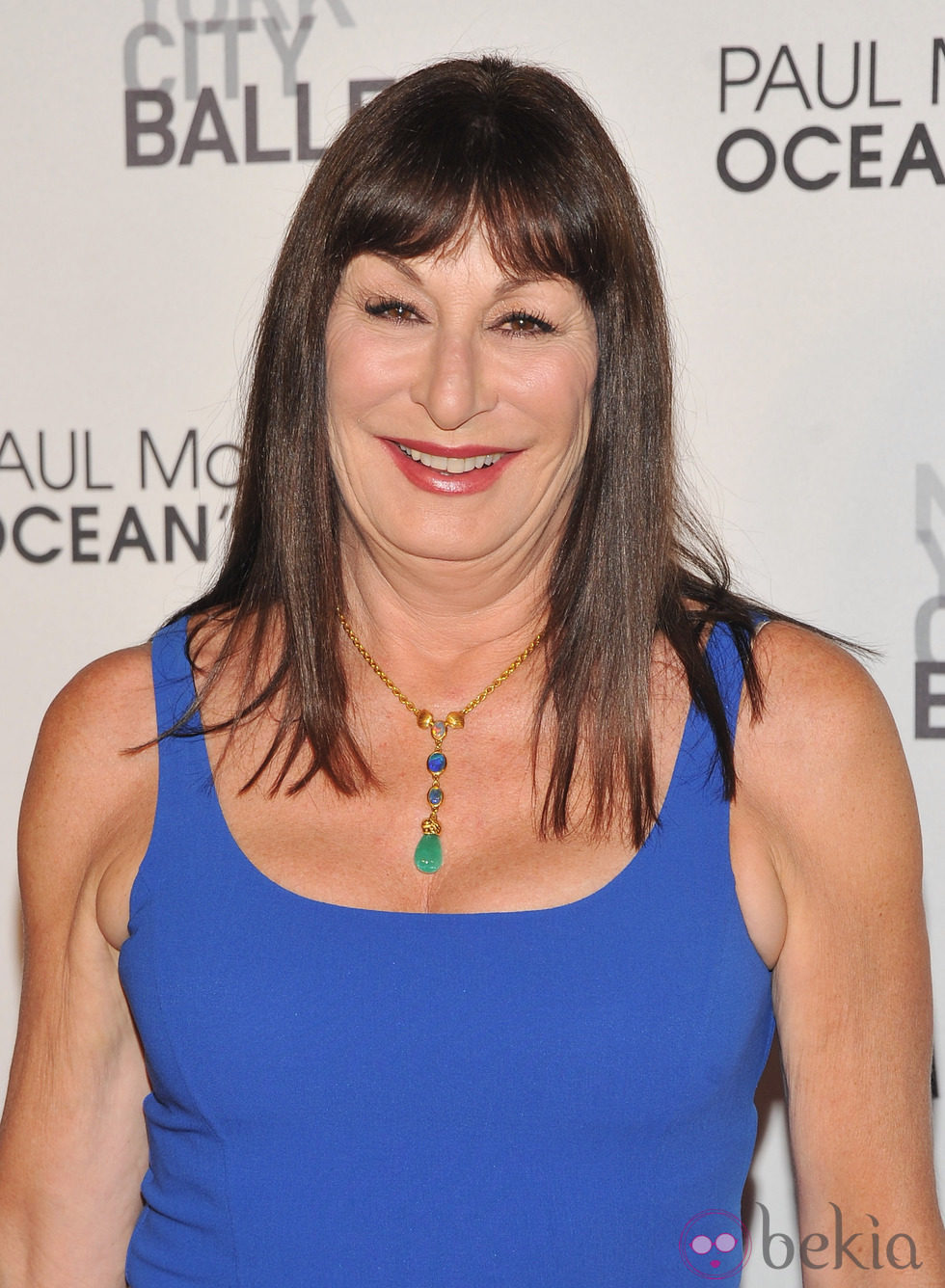 Anjelica Huston en la New York City Ballet Fall Gala 2011