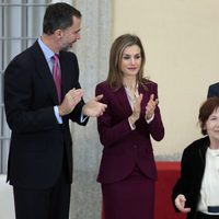 Alicia Hermida recibe la Medalla de Oro al Mérito en las Bellas Artes 2013 de manos de los Reyes Felipe y Letizia