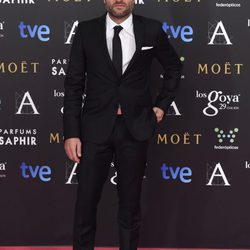 Daniel Guzmán en la alfombra roja de los Goya 2015