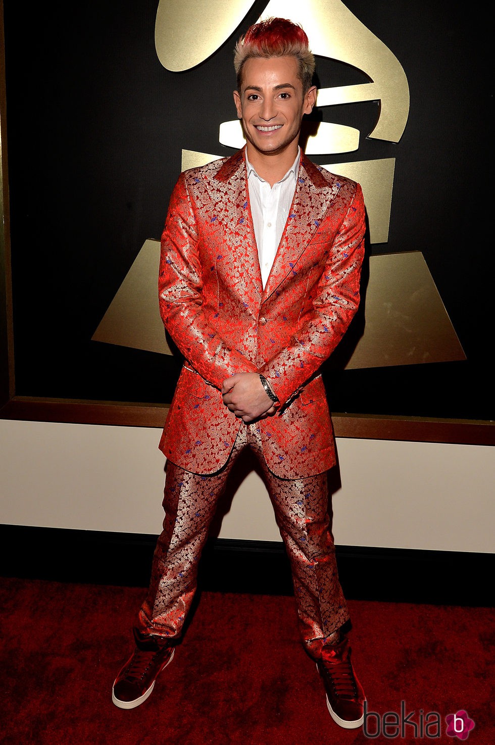 Frankie J. Grande en los Premios Grammy 2015