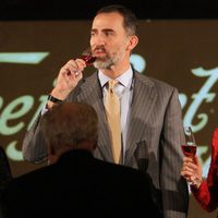 El Rey Felipe VI y la Reina Letizia brindan por el centenario de la empresa Freixenet