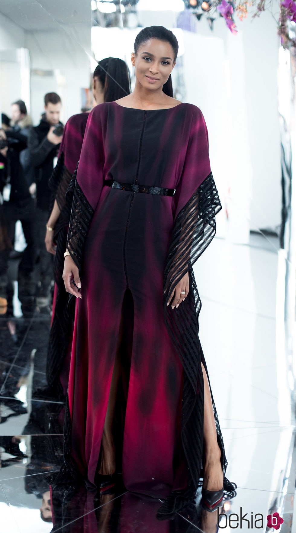Ciara asiste al desfile de Gabriela Cadena en la New York Fashion Week