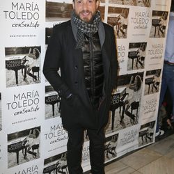Antonio David Flores en el concierto de María Toledo en Madrid