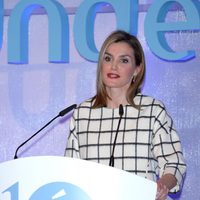 La Reina Letizia en su discurso en el décimo aniversario de Fundéu