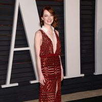 Emma Stone en la fiesta Vanity Fair tras los Oscar 2015