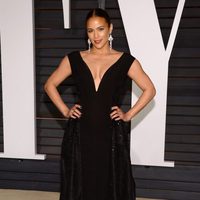 Paula Patton en la fiesta Vanity Fair tras los Oscar 2015