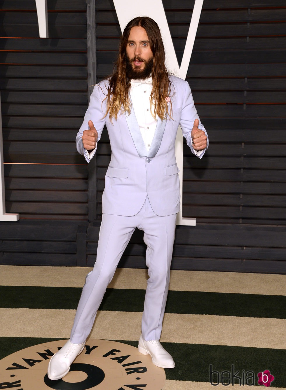 Jared Leto en la fiesta Vanity Fair tras los Oscar 2015