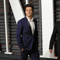 Orlando Bloom en la fiesta Vanity Fair tras los Oscar 2015