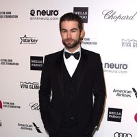 Chace Crawford en la fiesta de Elton John tras los Oscar 2015