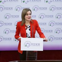 La Reina Letizia da las gracias a FEDER en el acto oficial del Día Mundial de las Enfermedades Raras