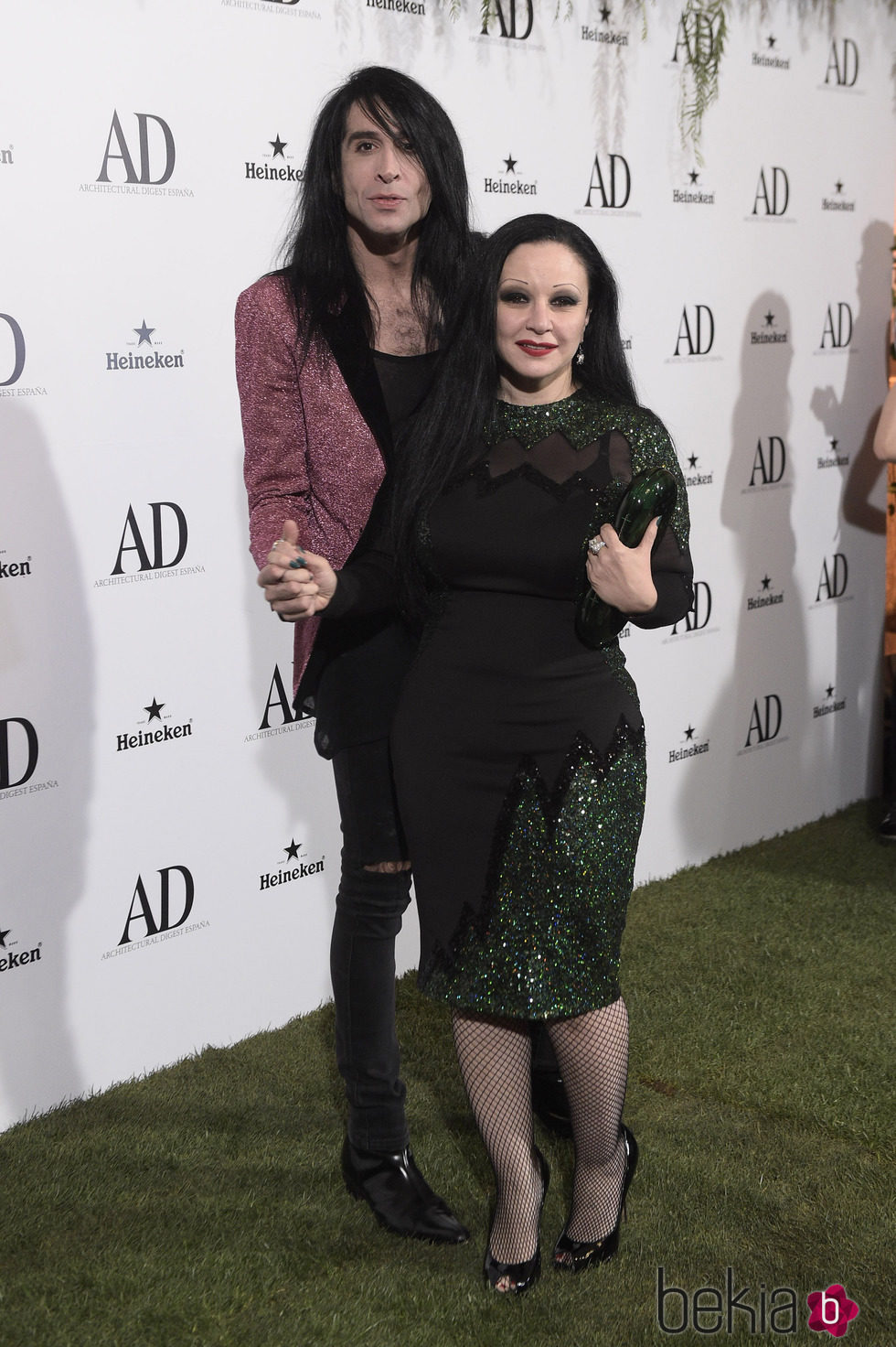 Alaska y Mario Vaquerizo en los Premios AD 2015