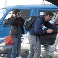 Dani Rovira y Clara Lago hacen el equipaje para marcharse de Málaga
