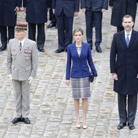 Los Reyes Felipe y Letizia con Manuel Valls en su primer Viaje de Estado a Francia como Reyes de España