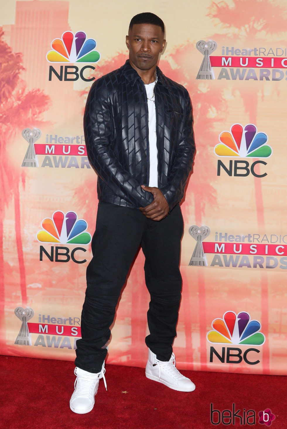 Jamie Foxx en los premios iHeartRadio 2015