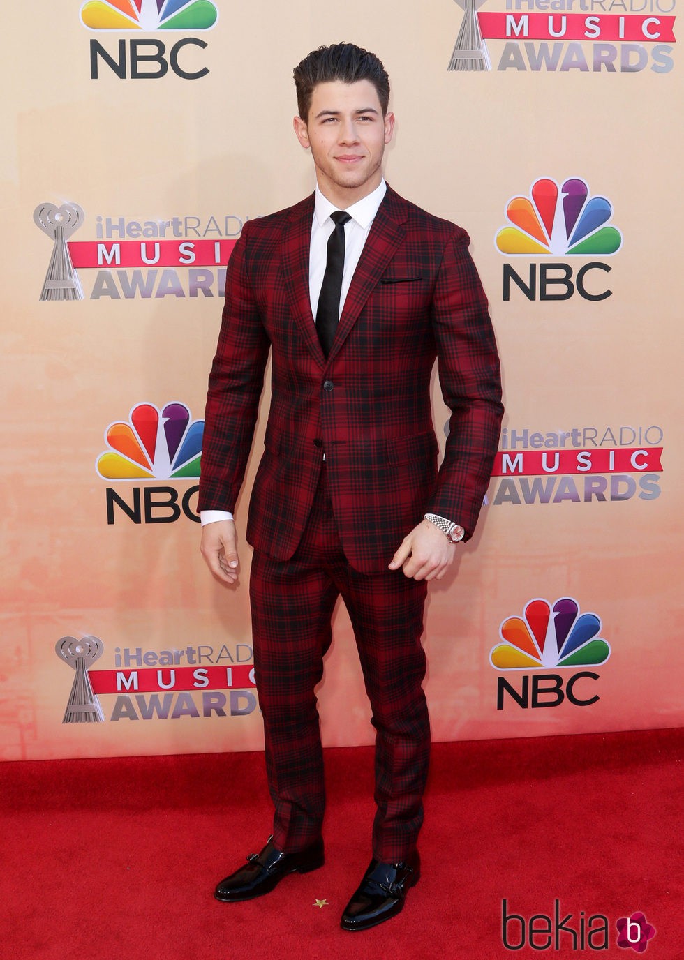 Nick Jonas en los premios iHeartRadio 2015
