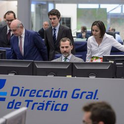 El Rey Felipe VI en la Dirección General de Tráfico