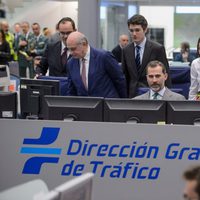 El Rey Felipe VI en la Dirección General de Tráfico