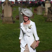 Judy Murray en la boda de Andy Murray y Kim Sears