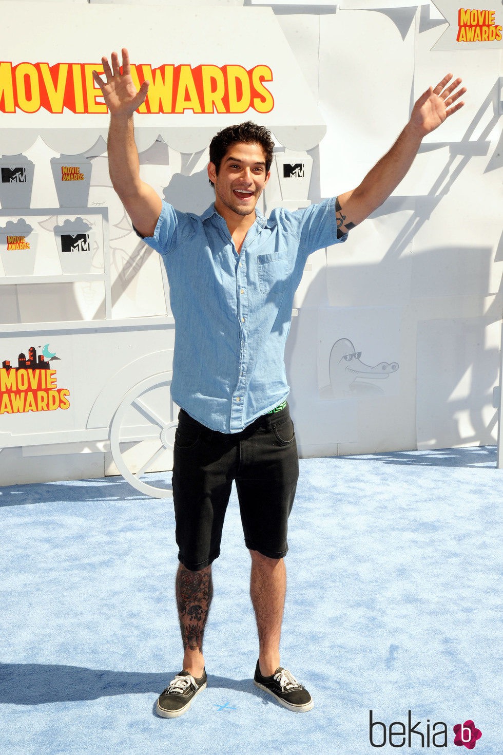 Tyler Posey en los MTV Movie Awards 2015