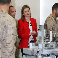 La Reina Letizia en la Academia de Artillería de Segovia