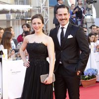 Ruth Núñez y Alejandro Tous en la inauguración del Festival de Málaga 2015