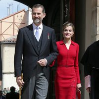 Los Reyes Felipe y Letizia en su primera entrega del Premio Cervantes como Reyes de España